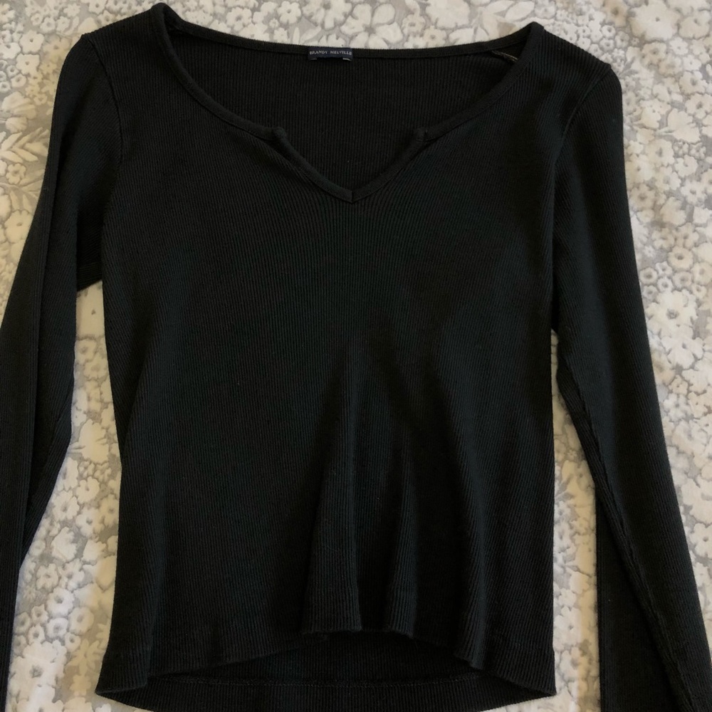 Brandy Melville Black Long Sleeve Size Small